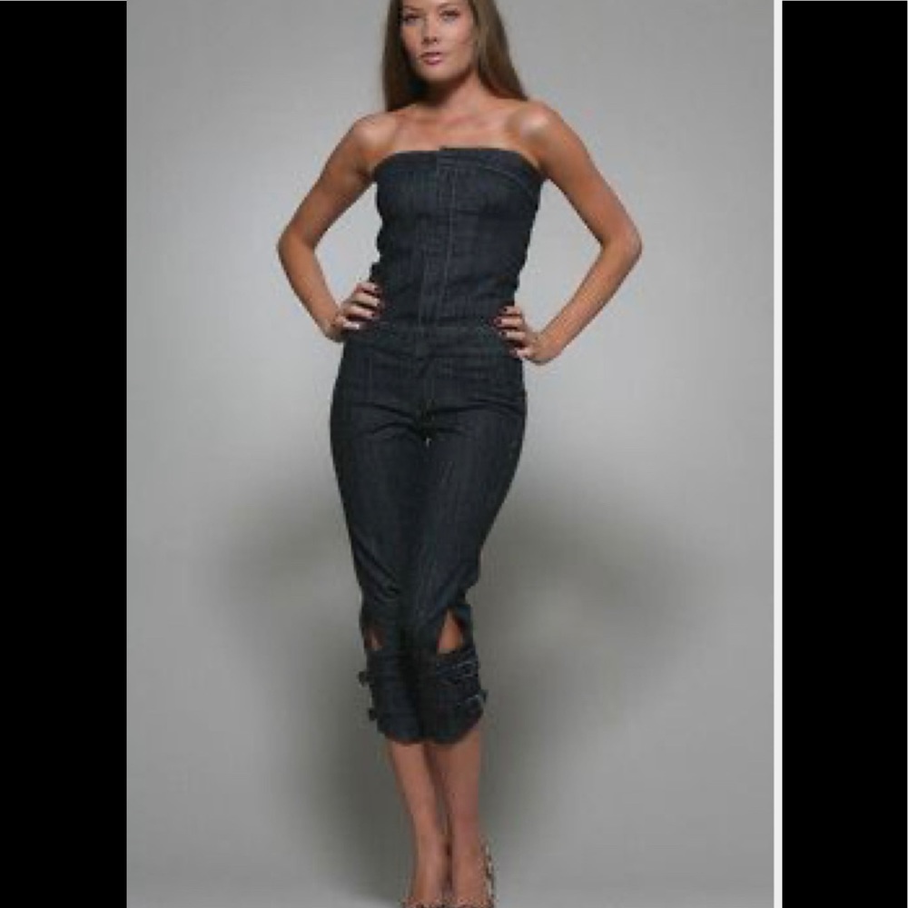Proportion of Blu Japanese Denim Jumpsuit szS
